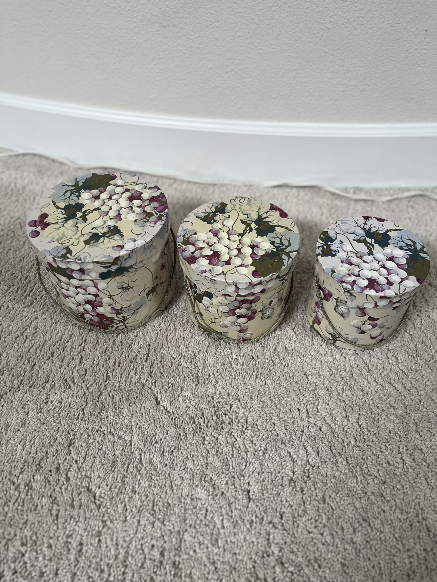 Grape Decor Boxes