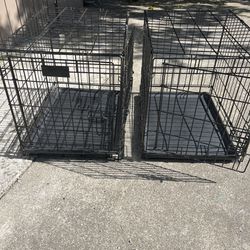 Medium Collapsible Dog Crates. 35 Each 