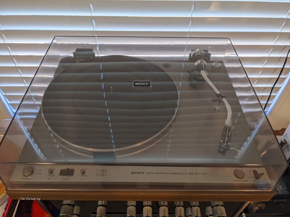 Sony PS-5550 Turntable / Shure M91ED Cartridge