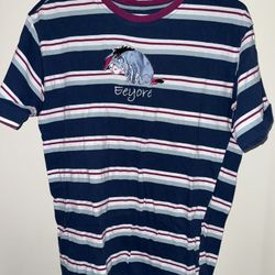 Disney Eeyore Men’s Striped Shirt