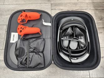 Meta Quest Pro 256GB VR Gaming Headset W/Case & Grips