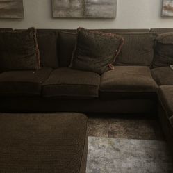 X-Large Sectional with Ottoman 