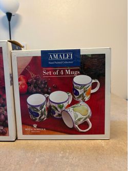 Salad plates , salt and pepper shakers, and mugs