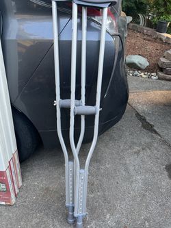 Pair Of crutches
