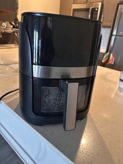 Gourmia Air Fryer Black and Stainless
