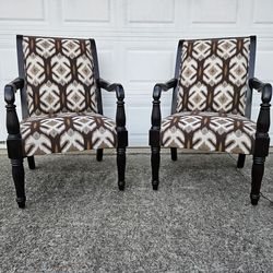 2 Accent Chairs Living Room or Bedroom Armchairs