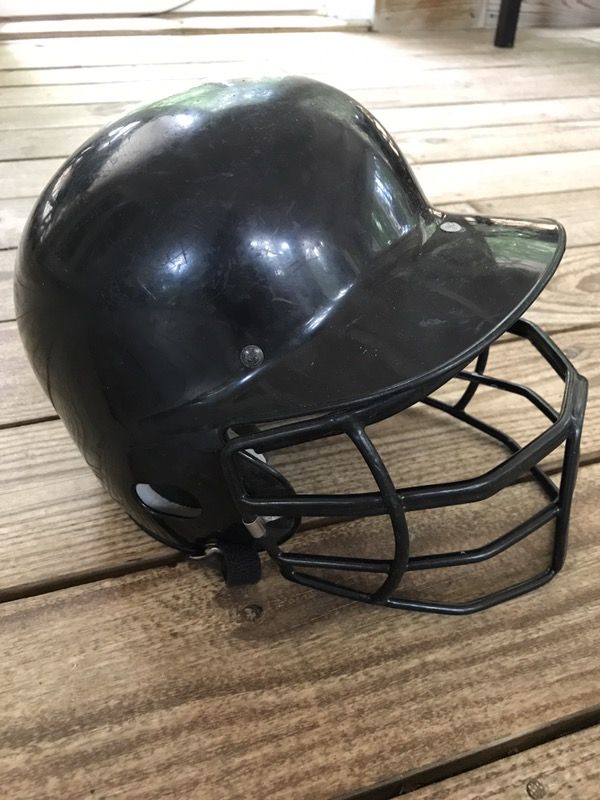 Ladies softball or baseball batting helmet