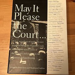 May It Please The Court - Book & DVD