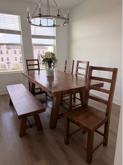 Dinning table set 6 seats