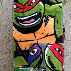 Kids New 2pc Ninja Turtle Bath Set