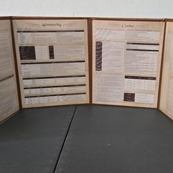 Hexers Game Master 4 Panel Screen For D&D