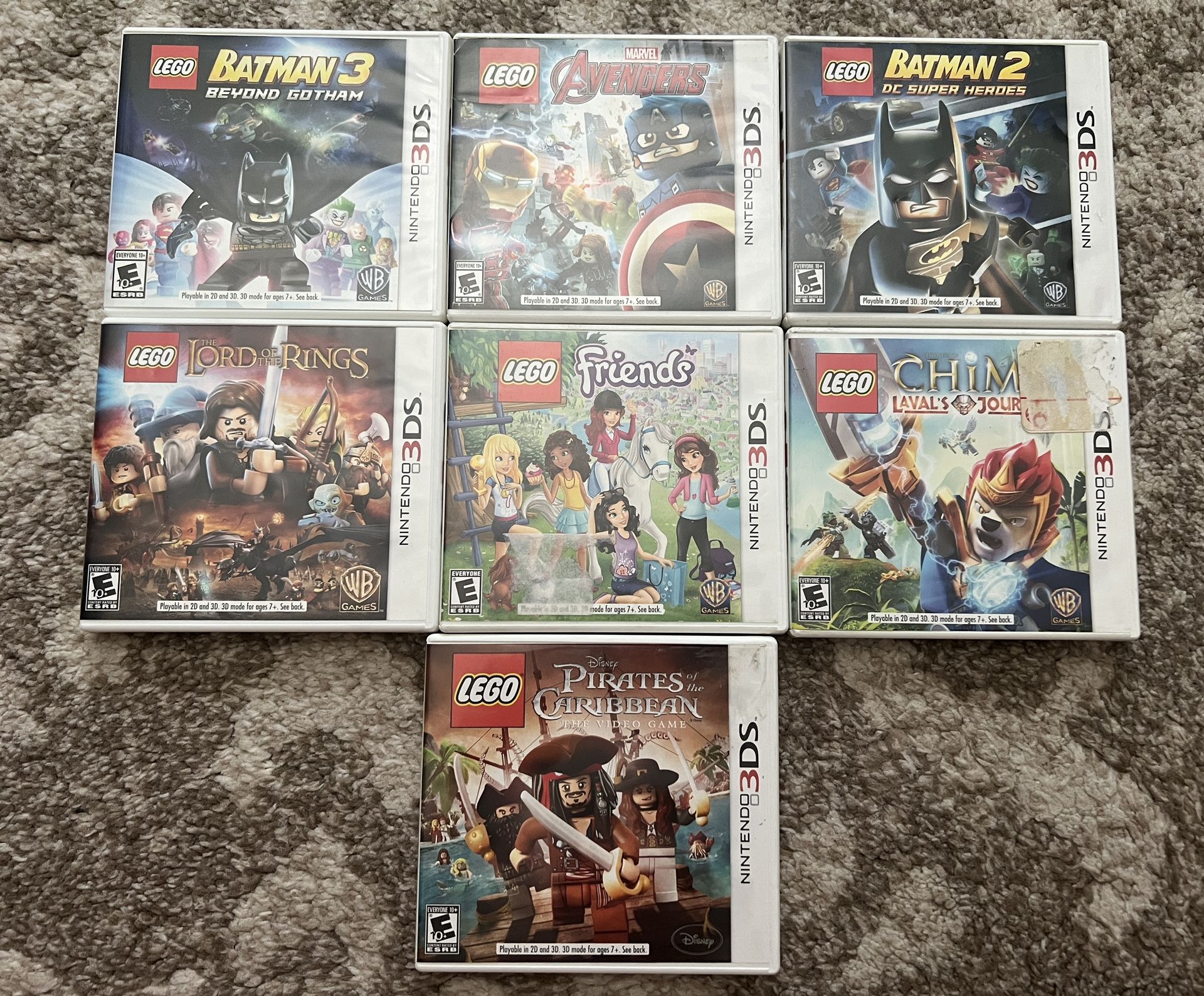 Lego Games For Nintendo 3ds