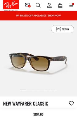 Ray-Ban Sunglasses (New Wayfarer Classic)