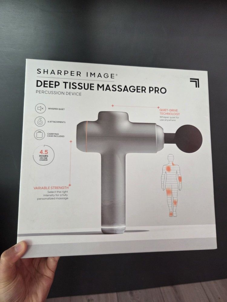 Sharper Image Deep Tissue Massage Pro