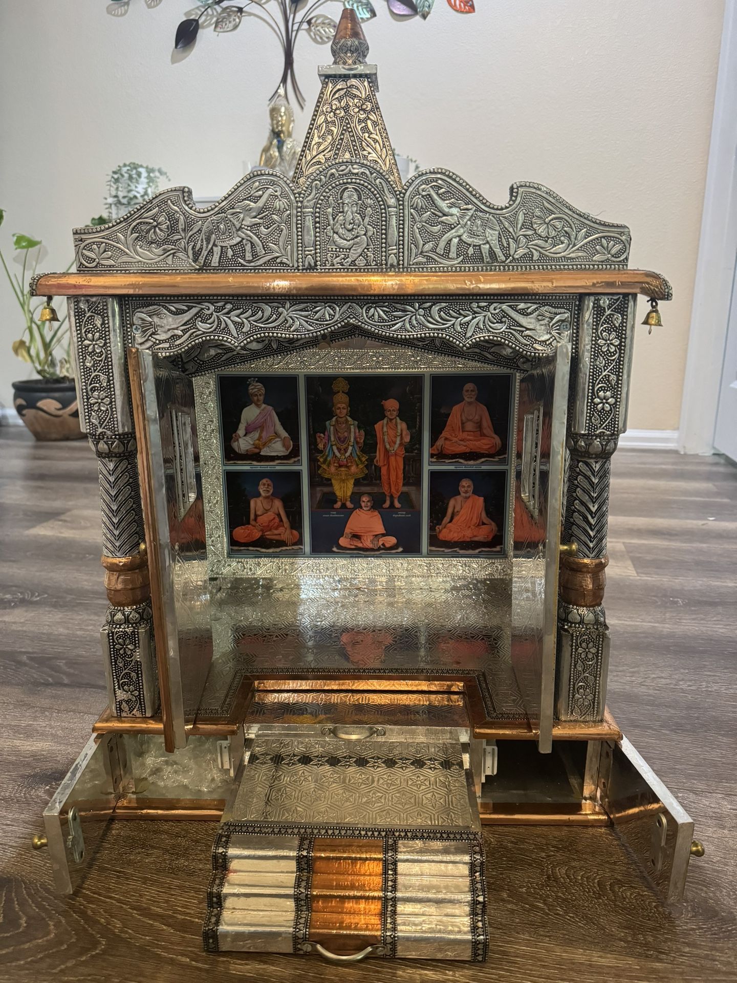 Indian Home Pooja Mandir/Temple Oxidized