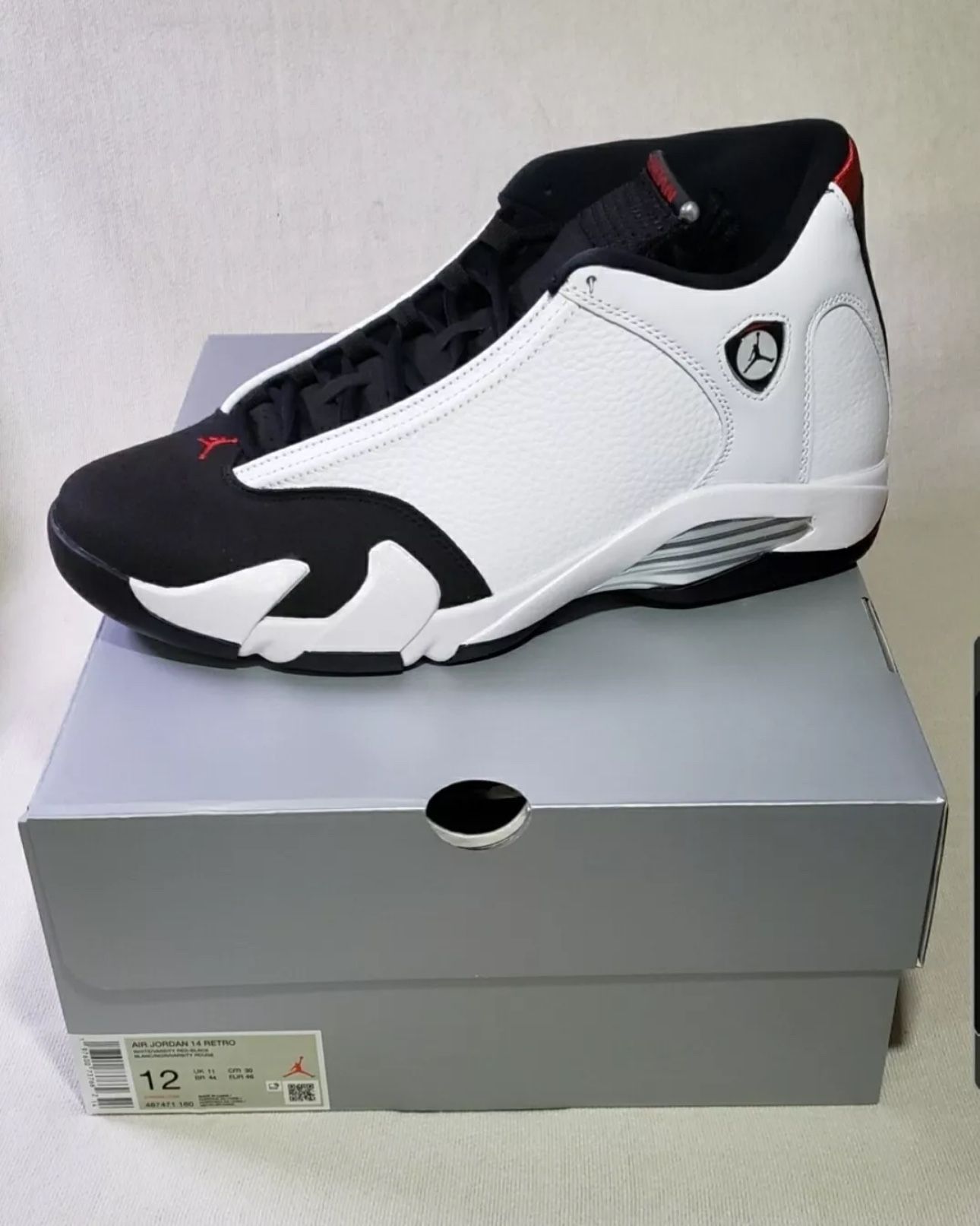 Nike Air Jordan Retro 14 XIV Black Toe New 2024 Size 12 With Proof Of Purchase 🧾 $265 Cash 💰 Only 😀