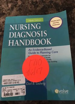 Nursing diagnosis handbook