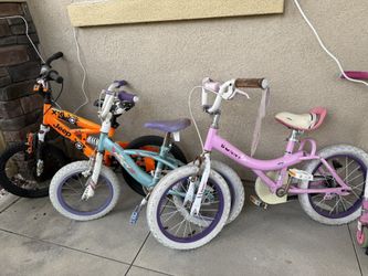 $120 for 3 kids bike.