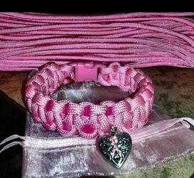 BreastCancerAwareness Paracord Bracelets