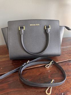 Michael Kors Black Leather Tote