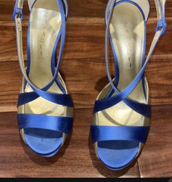 Casadei Women Heel Size 9 Run Smaller In Good Condition