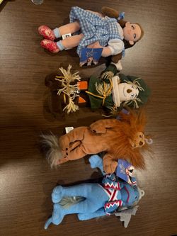 Wizard of Oz Plush Doll Collection Set