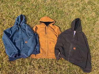 Lot of 3 Carhartt jackets All size XL