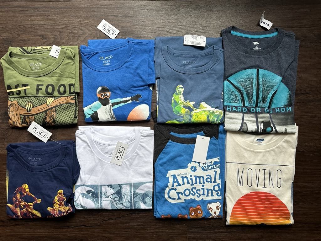 New Boys Long sleeves, Size 10-12Y $30 For 8