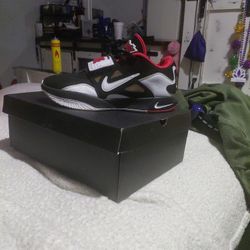 Red White And Black  Nikes ( DEION SANDERS) SIZE 9