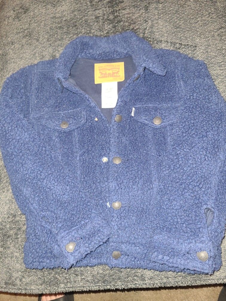 Boys Levi Coat Size 7