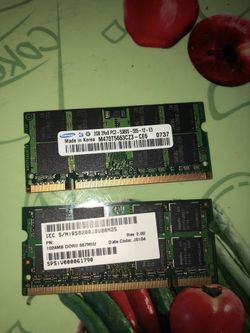 Laptop memory rams 2 gb for pc2 - 5300s-555-12