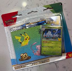 Pokémon TCG 30th Celebration Tech Sticker Collection Sealed Box Alolan Exeggutor