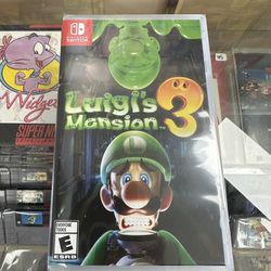 Luigi’s Mansion 3 Nintendo Switch New