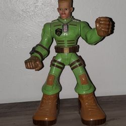 G.I. Joe Tough Troopers Conrad Duke 11 Inch Action Statue! Excellent Condition!