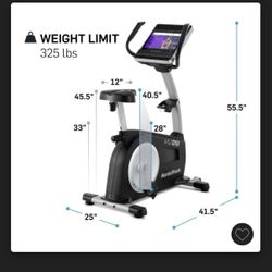 NordicTrack Commercial VU 29 Electric Exercise Bike