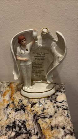 Fragile Nurse Angel Statue