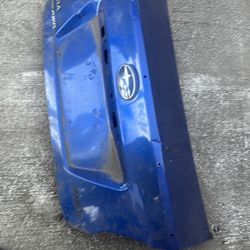 15 to 21 subaru wrx trunk lid