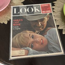 Vintage Look Magazine Marilyn Monroe The Misfits