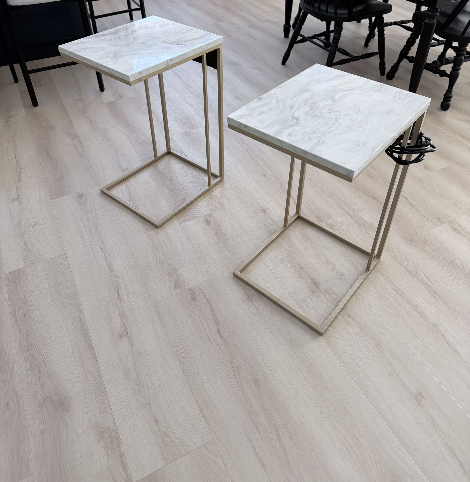 Side Tables with USB connections