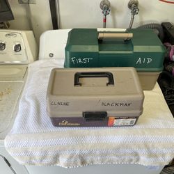 2 fishing Tacklebox $10 For Both