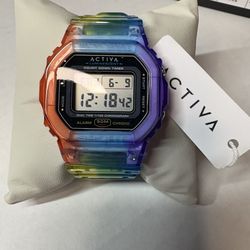 Invicta Digital Rainbow Retro Unisex Watch