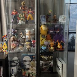 Ikea DETOLF Glass Display Cabinet