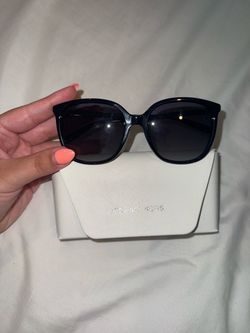 Michael Kors black sunglasses + case