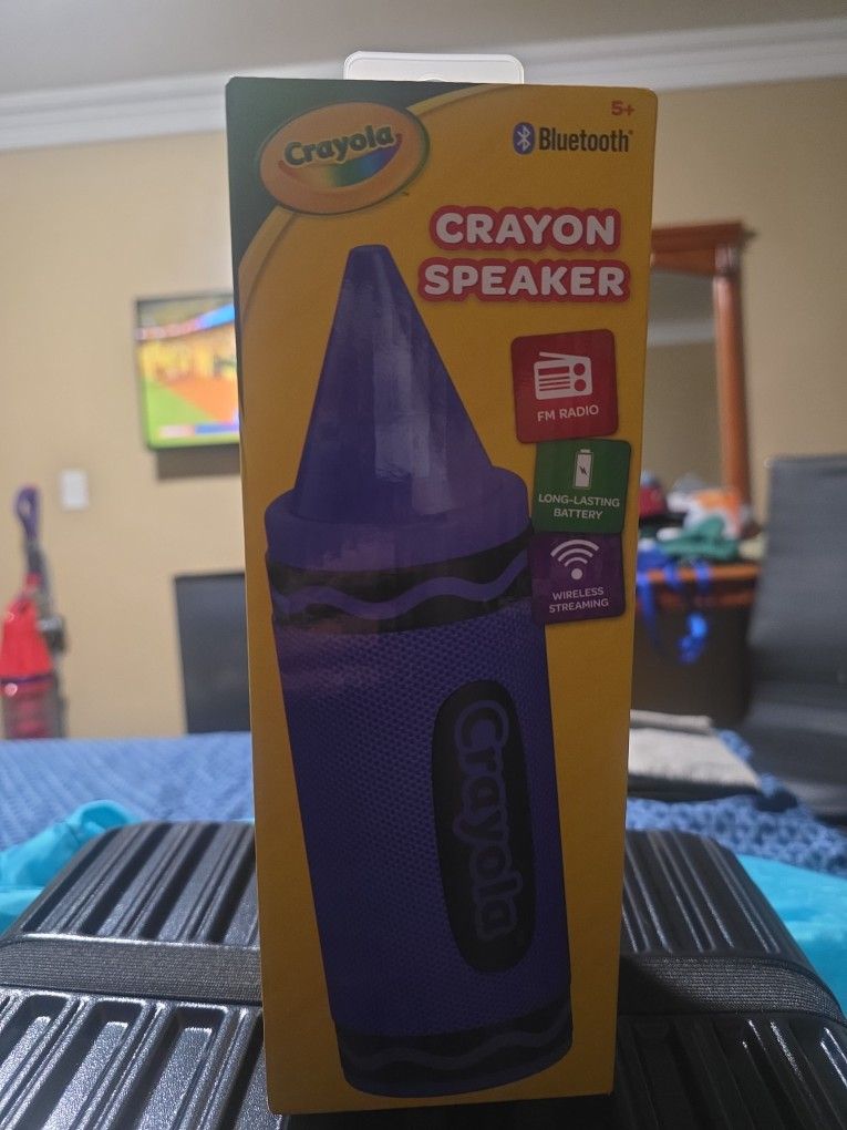 Crayola Bluetooth Speaker Rare