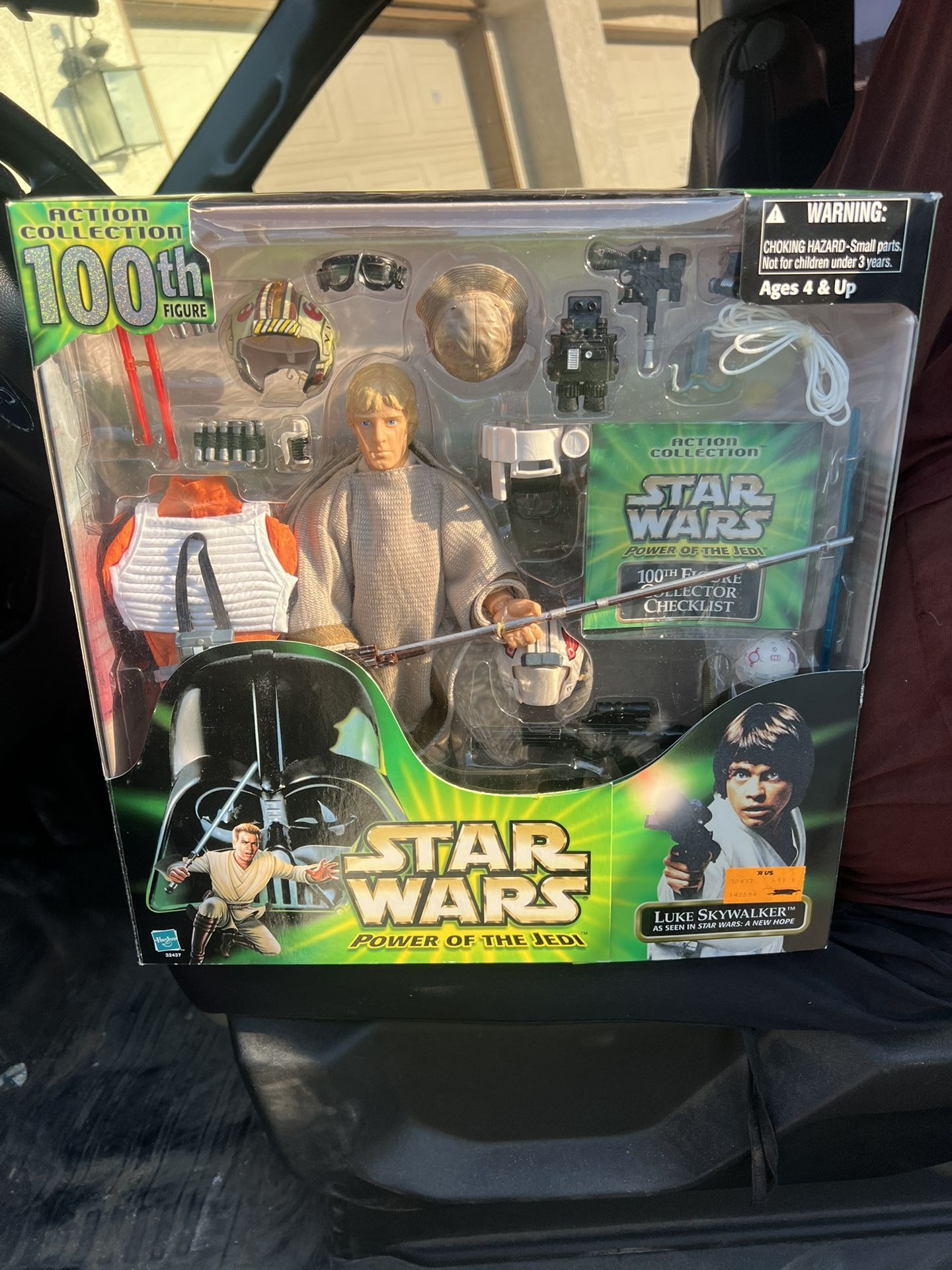STAR WARS LUKE SKYWALKER 100th ACTION FIGURE COLLECTION 2000 HASBRO