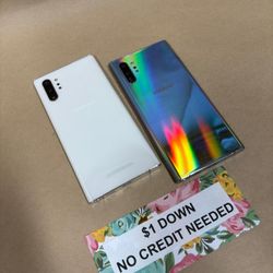 Samsung Galaxy Note 10 Plus - Only $1 Today Pay The Rest Later! 
