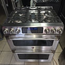 Estufa Doble Horno General Electric 