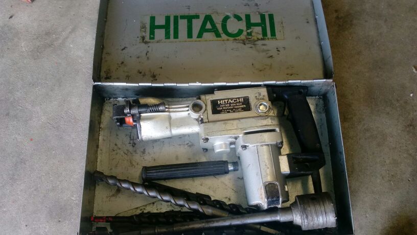 Hitachi pr38e hammer outlet drill bits
