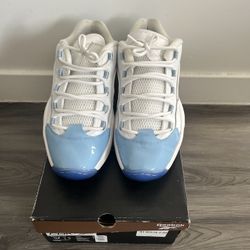 Reebok Question Low Carolina Blue Shoe