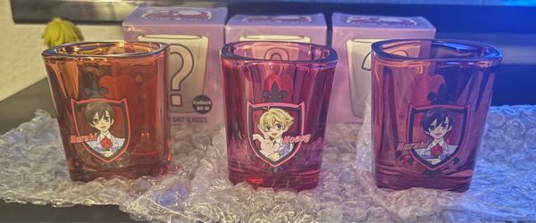 Ouran high school host club muster shot glass